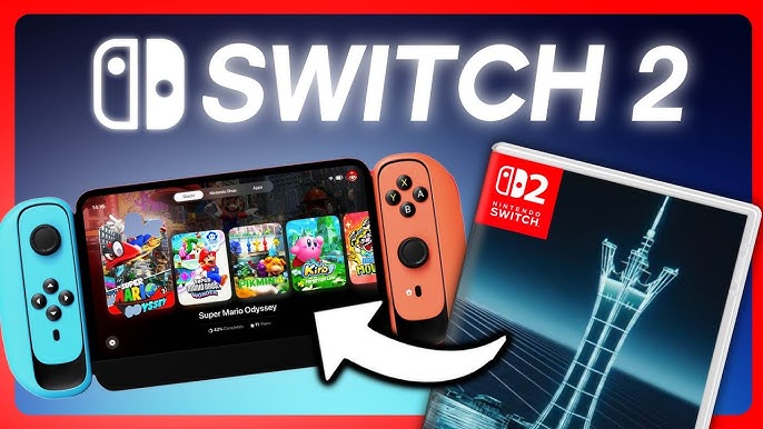 Diseño conceptual de la consola Nintendo Switch 2